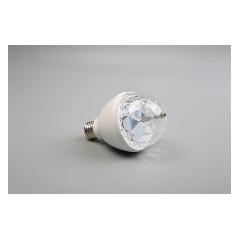 Lampiņa disco led e27 3w rgb ip20