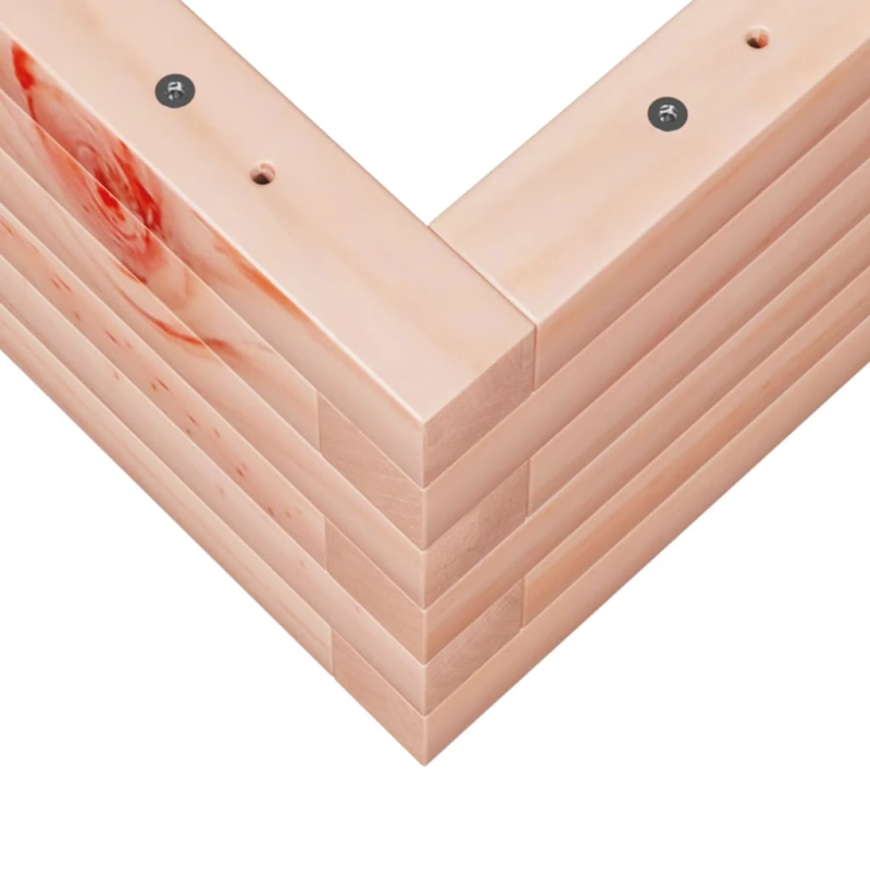 vidaXL dārza puķu kaste, 110x60x23 cm, Duglasa egles masīvkoks