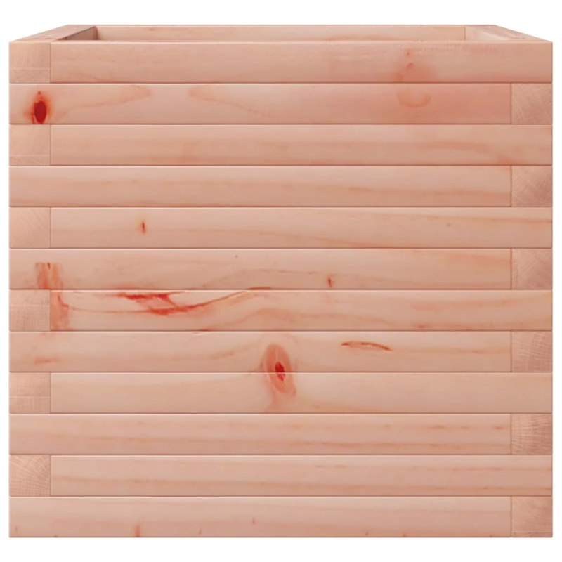 vidaXL dārza puķu kaste, 50x50x45,5 cm, Duglasa egles masīvkoks