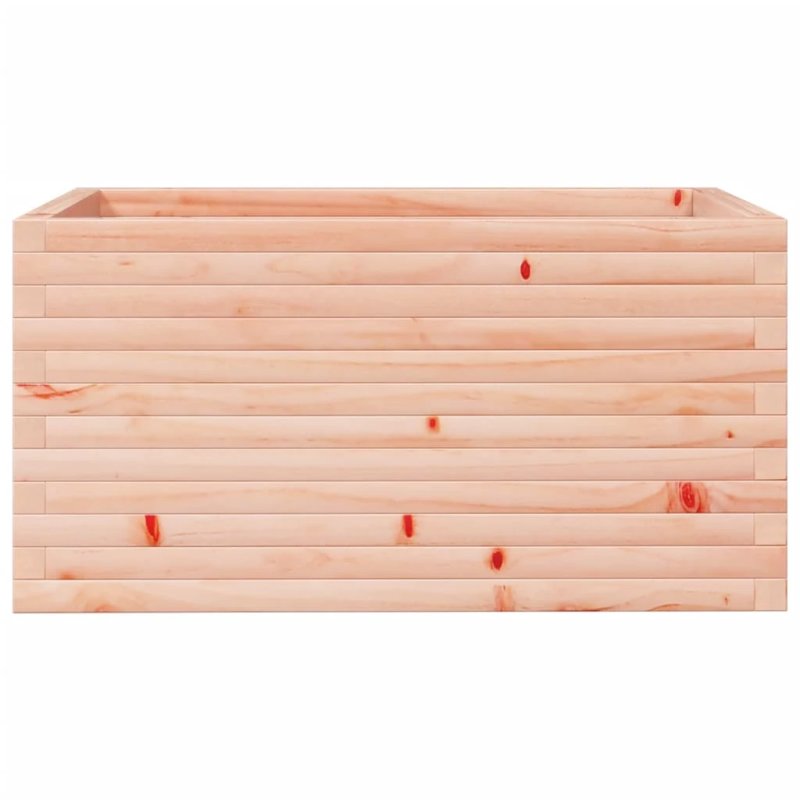 vidaXL dārza puķu kaste, 90x60x45,5 cm, Duglasa egles masīvkoks