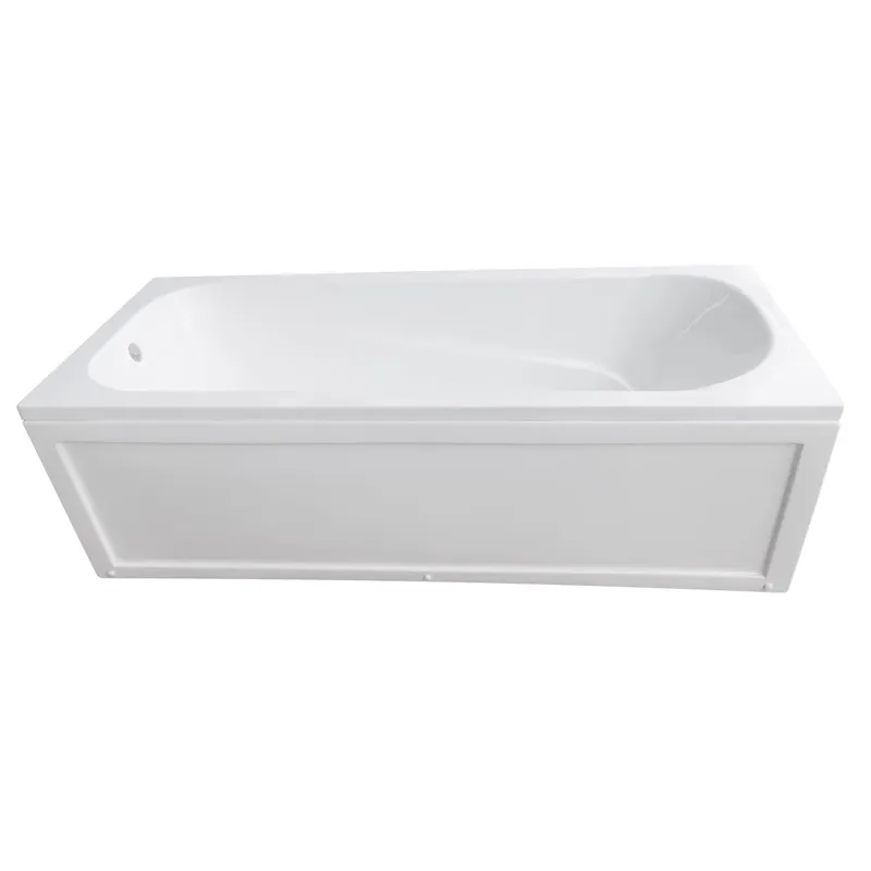 Vanna, iebūvējams Thema Lux Thema ACB17070, 170 cm x 70 cm x 55 cm, taisnstūris, balta