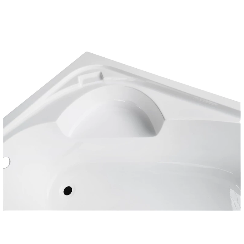 Vanna akrila ar kājām kreisā 170x100cm