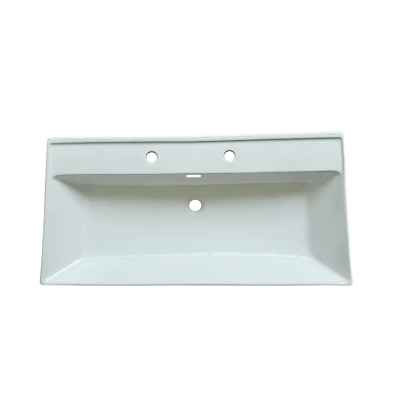 Vannas istabas izlietne Domoletti, 100 cm x 50.5 cm x 19.5 cm, balta