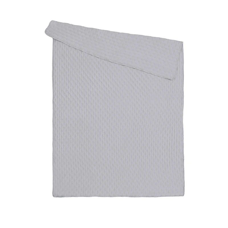 Gultas pārklājs washed pelēks 160x220cm