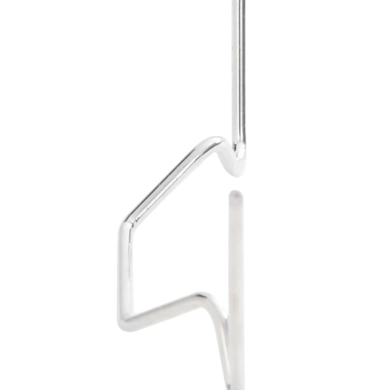 vidaXL siltumnīcas klipši, 50 gab., W veida, cinkots tērauds