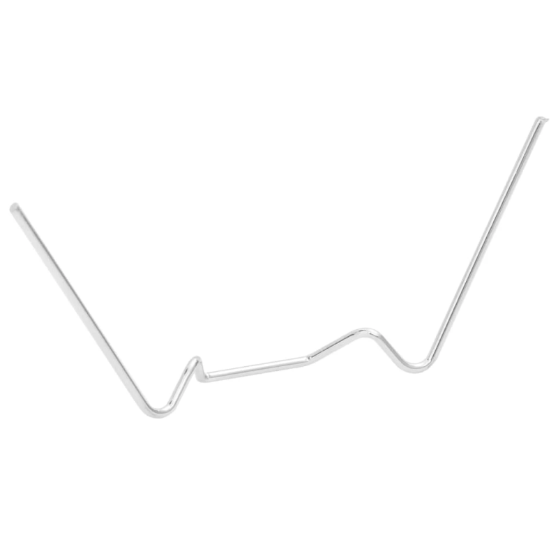 vidaXL siltumnīcas klipši, 100 gab., W veida, cinkots tērauds