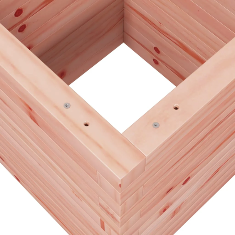 vidaXL dārza puķu kaste, 40x40x46 cm, Duglasa egles masīvkoks