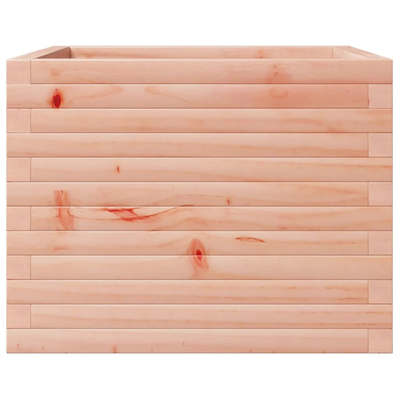 vidaXL dārza puķu kaste, 60x60x46 cm, Duglasa egles masīvkoks