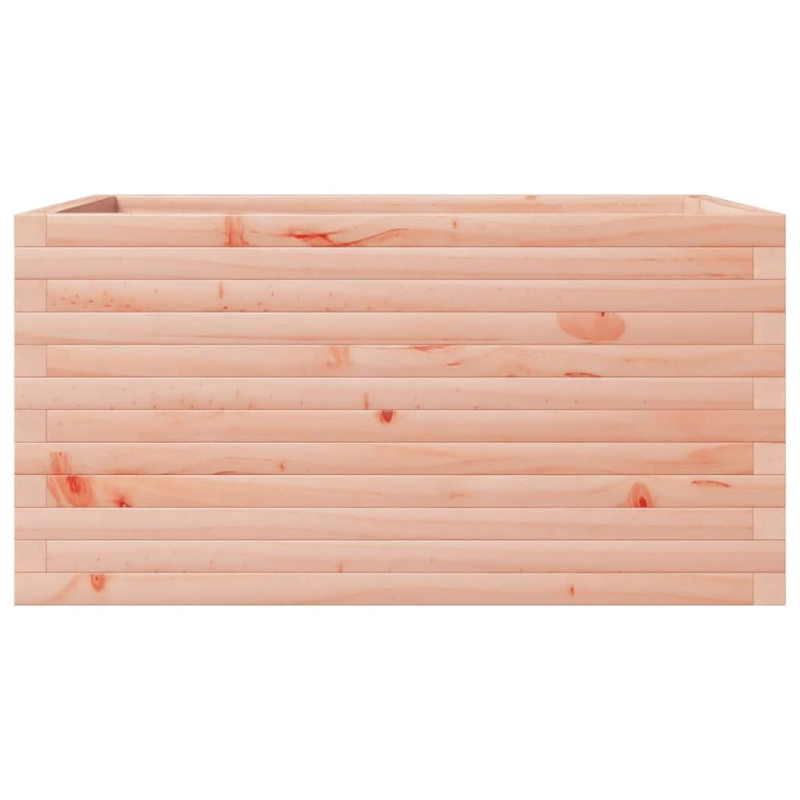 vidaXL dārza puķu kaste, 90x60x46 cm, Duglasa egles masīvkoks