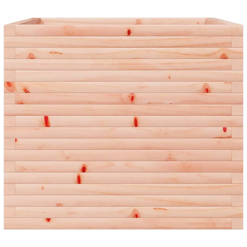 vidaXL dārza puķu kaste, 80x80x68,5 cm, Duglasa egles masīvkoks