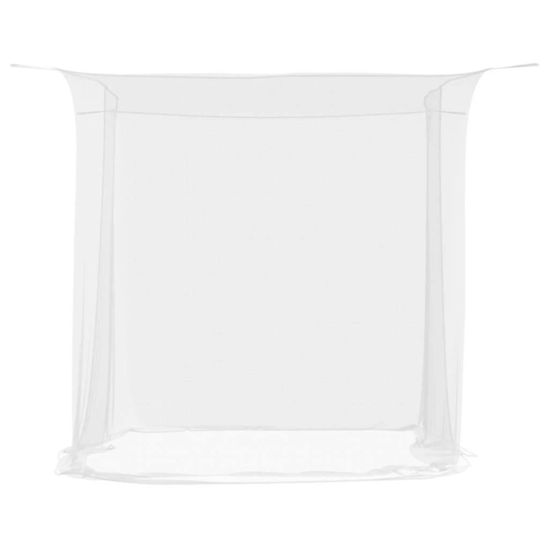 vidaXL insektu tīkls Mongolia ar durvīm 156, balts, 220x150x180 cm