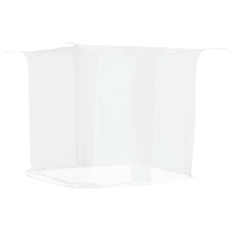 vidaXL insektu tīkls Mongolia ar durvīm 156, balts, 220x150x180 cm