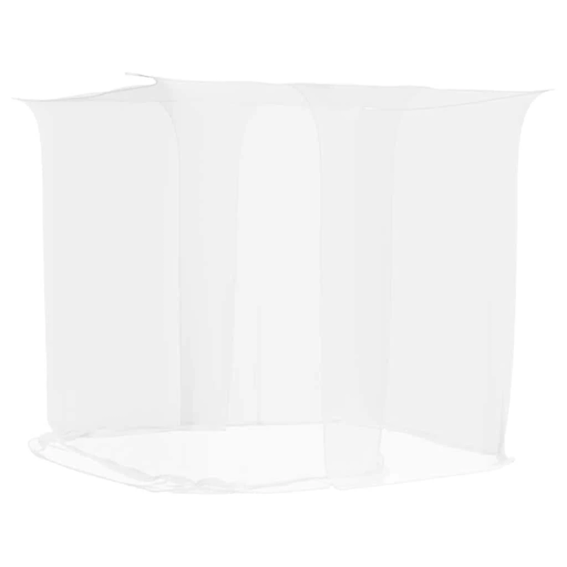 vidaXL insektu tīkls Mongolia ar durvīm 156, balts, 220x150x180 cm