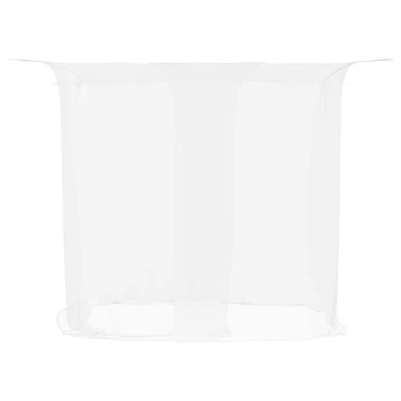 vidaXL insektu tīkls Mongolia ar durvīm 156, balts, 220x200x210 cm