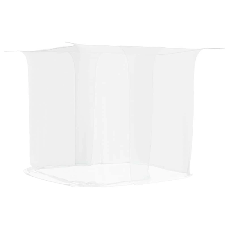 vidaXL insektu tīkls Mongolia ar durvīm 156, balts, 220x200x210 cm