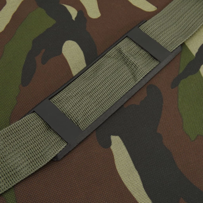 vidaXL makšķerēšanas soma, ūdensizturīga, zaļa, Oksfordas audums