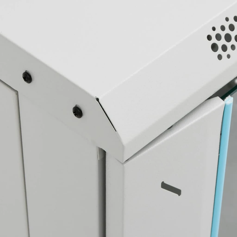 vidaXL 18U servera skapis ar ritenīšiem, 19", IP20, 60x60x100 cm