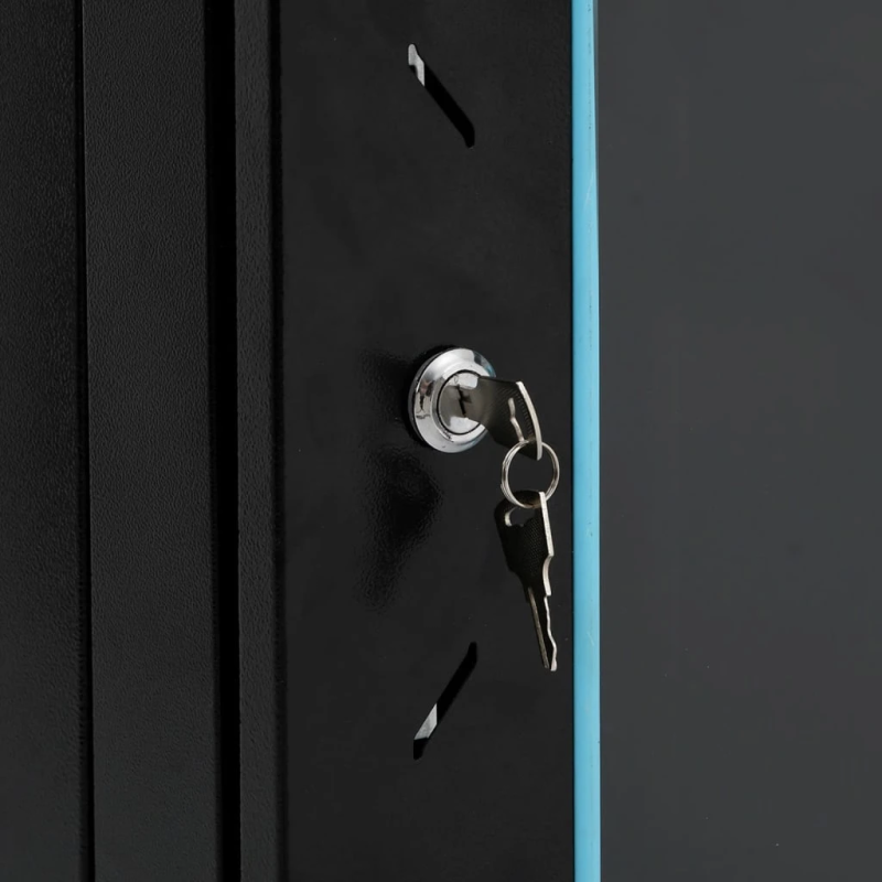 vidaXL 22U tīkla skapis ar grozāmām kājām, 19, IP20, 60x60x120 cm