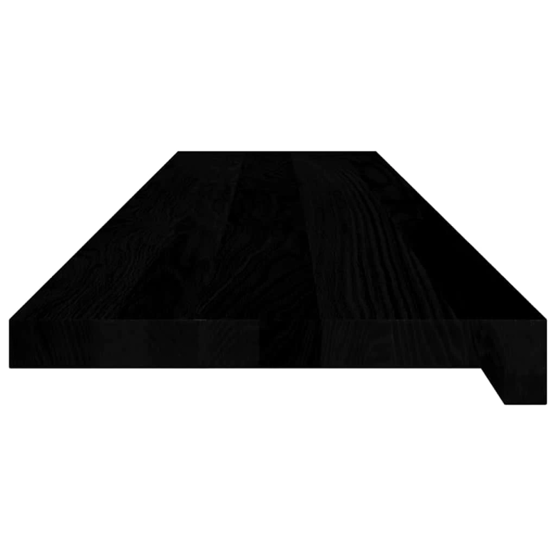 vidaXL kāpņu paklāji, 8gab., tumši brūna, 110x25x2cm, ozola masīvkoks