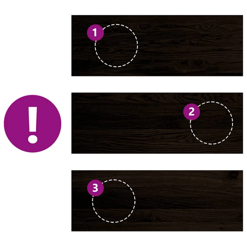 vidaXL kāpņu paklāji, 16gab., tumši brūna, 70x25x2cm, ozola masīvkoks