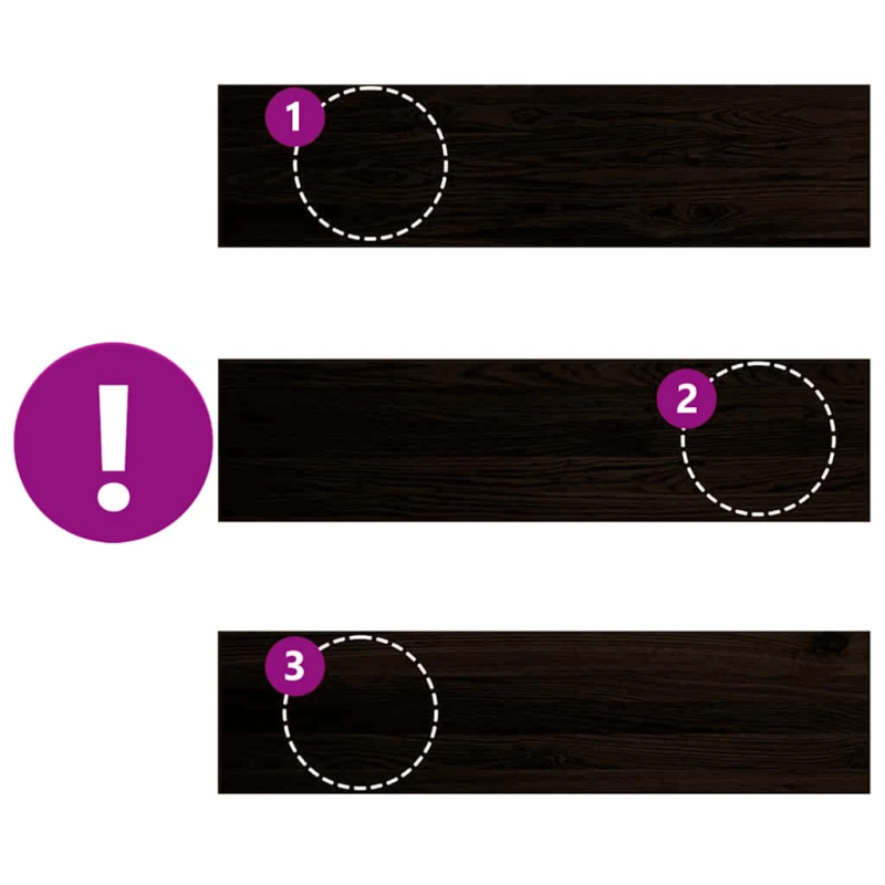 vidaXL kāpņu paklāji, 16gab., tumši brūna, 100x25x2cm, ozola masīvkoks