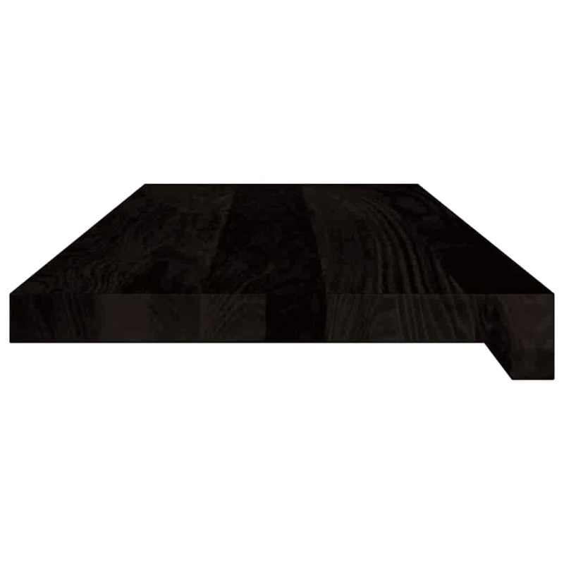 vidaXL kāpņu paklāji, 16gab., tumši brūna, 70x30x2cm, ozola masīvkoks