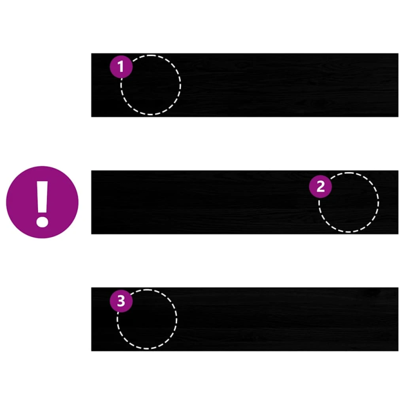 vidaXL kāpņu paklāji, 2gab., tumši brūna, 120x25x2cm, ozola masīvkoks