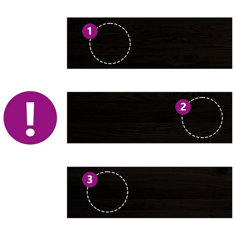 vidaXL kāpņu paklāji, 2gab., tumši brūna, 80x30x2cm, ozola masīvkoks