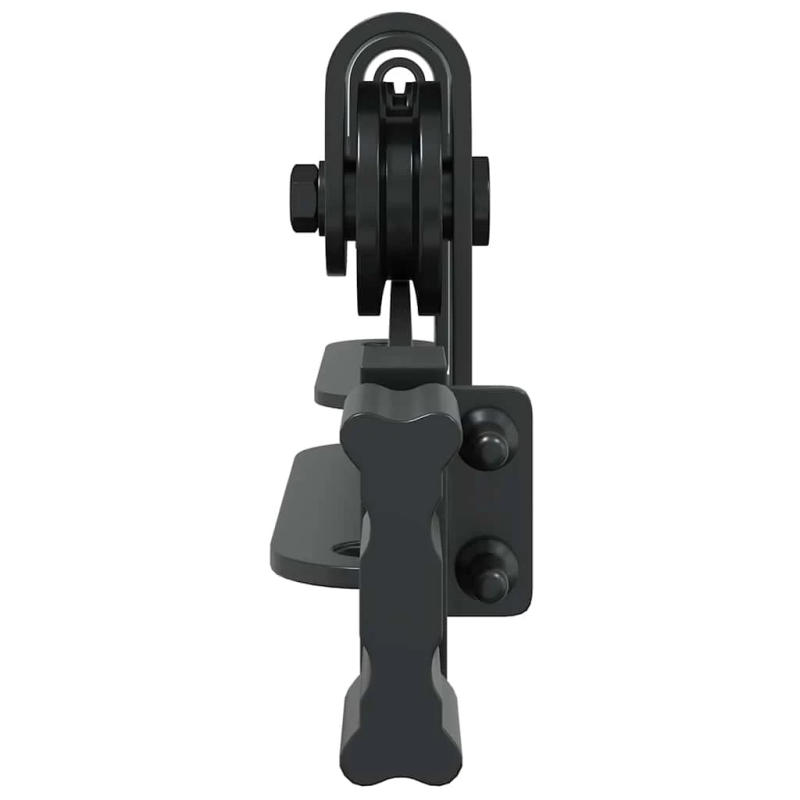 vidaXL bīdāmo skapju durvju komplekts 183 cm oglekļa tērauds