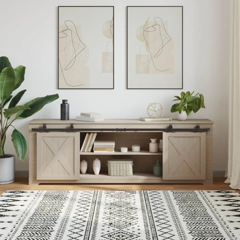 vidaXL bīdāmo skapju durvju komplekts 183 cm oglekļa tērauds