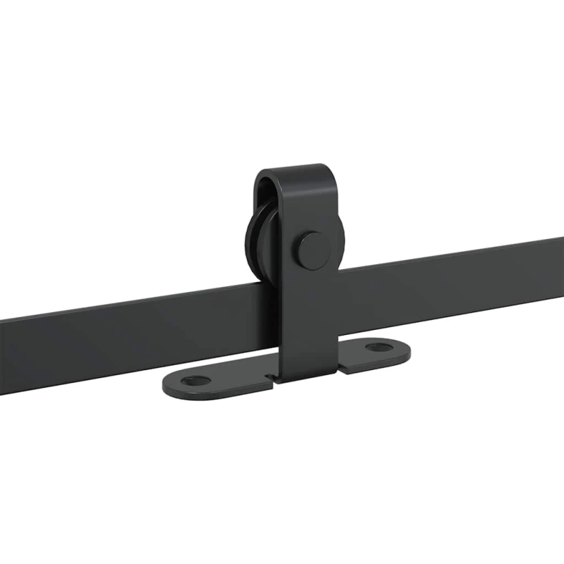 vidaXL bīdāmo skapju durvju komplekts 244 cm oglekļa tērauds