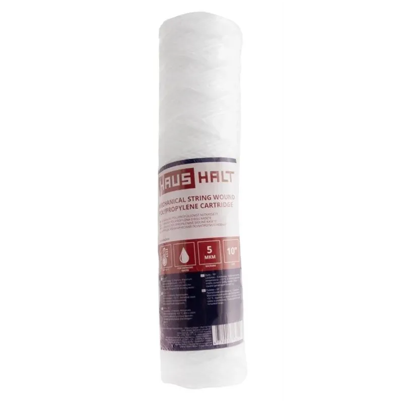 Mechaninė siūlinė filtro kasetė Haushalt PPW-10A. 5 mkm