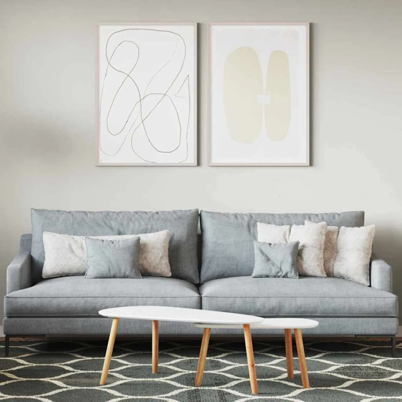 vidaXL Sienu krāsa Brūna 16,5 x 16,5 x 16 cm Sienas druka