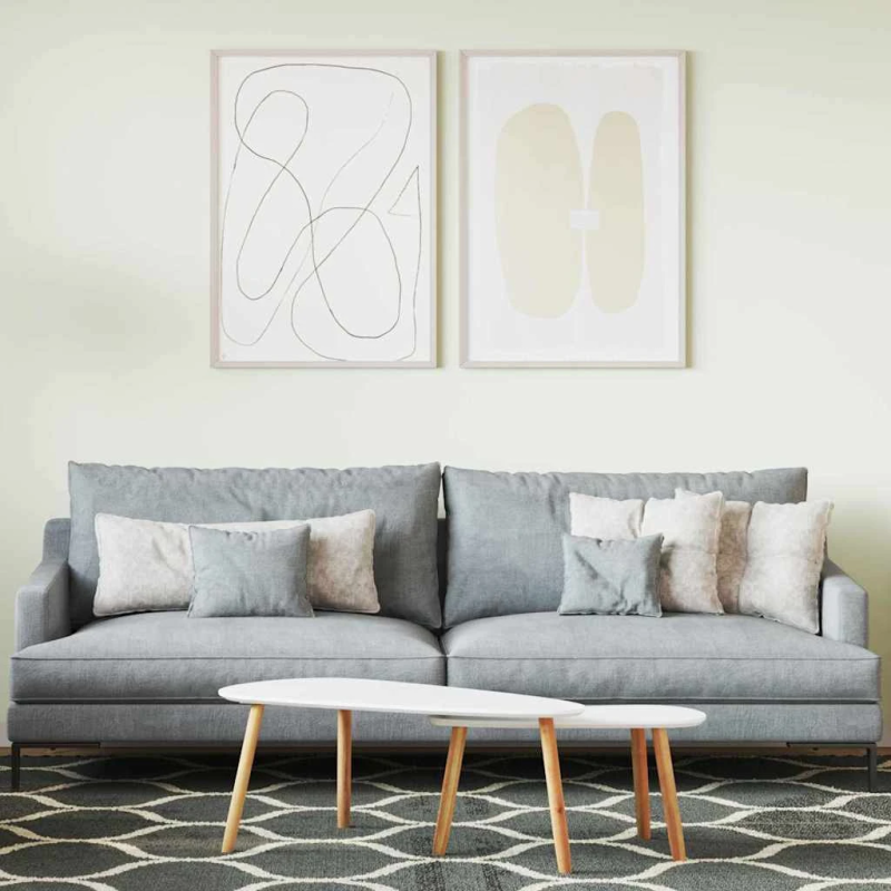 vidaXL Sienu krāsa Brūna 16,5 x 16,5 x 16 cm Sienas druka