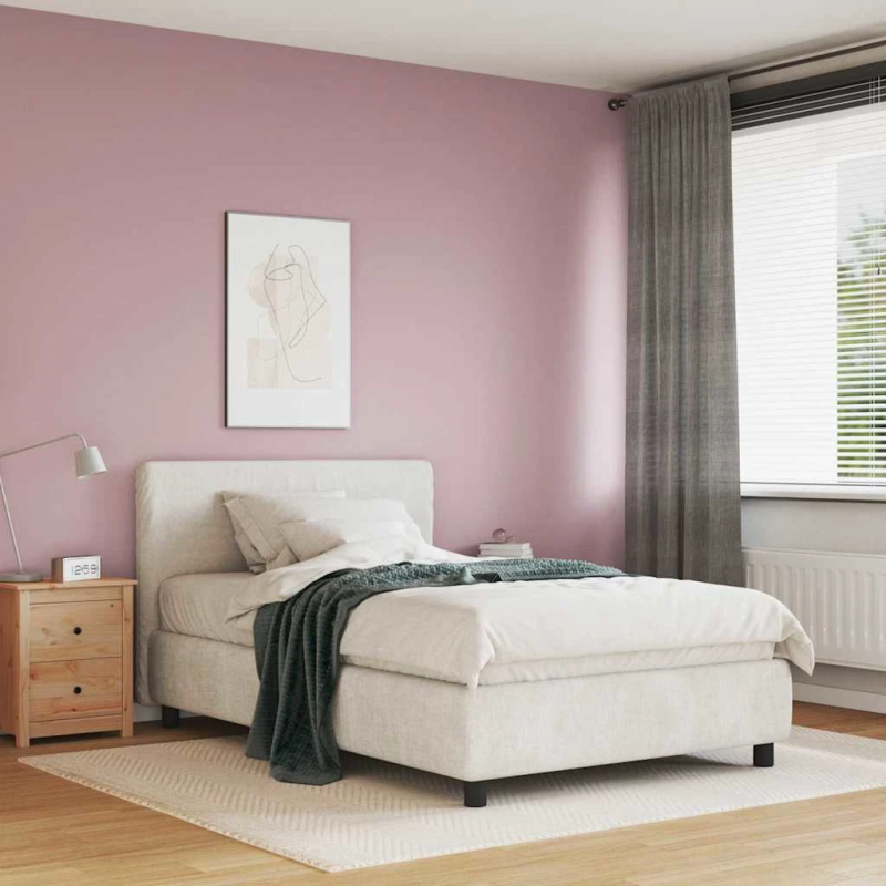 vidaXL Sienu krāsa Rozā 16,5 x 16,5 x 16 cm Sienas druka