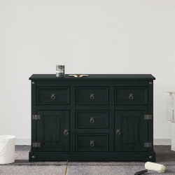 vidaXL Mēbeļu krāsa Melna 10 x 10 x 12 cm Sienas druka