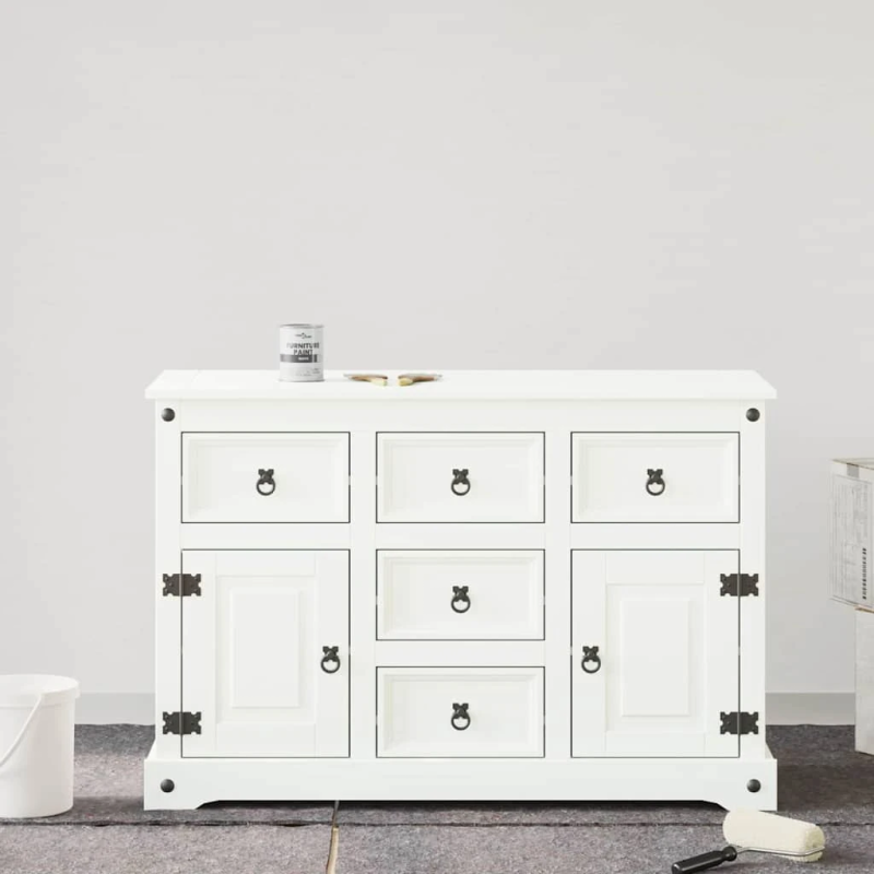 vidaXL Mēbeļu krāsa Balts 10 x 10 x 12 cm Sienas druka