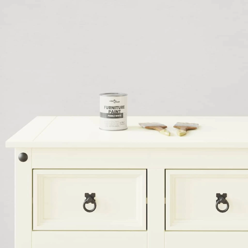 vidaXL Mēbeļu krāsa Balts 10 x 10 x 12 cm Sienas druka