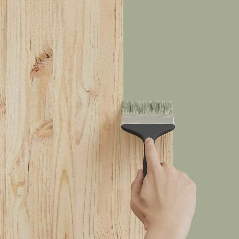 vidaXL Mēbeļu krāsa Zaļa 10 x 10 x 12 cm Sienas druka