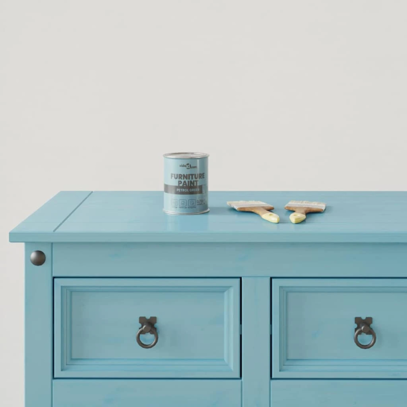 vidaXL Mēbeļu krāsa Zaļa 10 x 10 x 12 cm Sienas druka