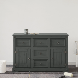 vidaXL Mēbeļu krāsa Pelēka 10 x 10 x 12 cm Sienas druka