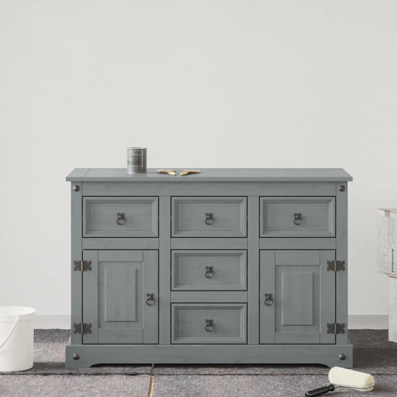 vidaXL Mēbeļu krāsa Pelēka 10 x 10 x 12 cm Sienas druka