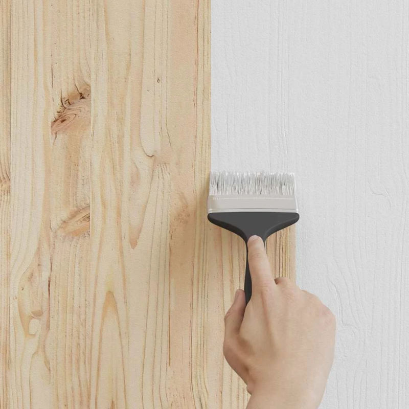 vidaXL Koka krāsa Pelēka 16,5 x 16,5 x 16 cm Sienas druka