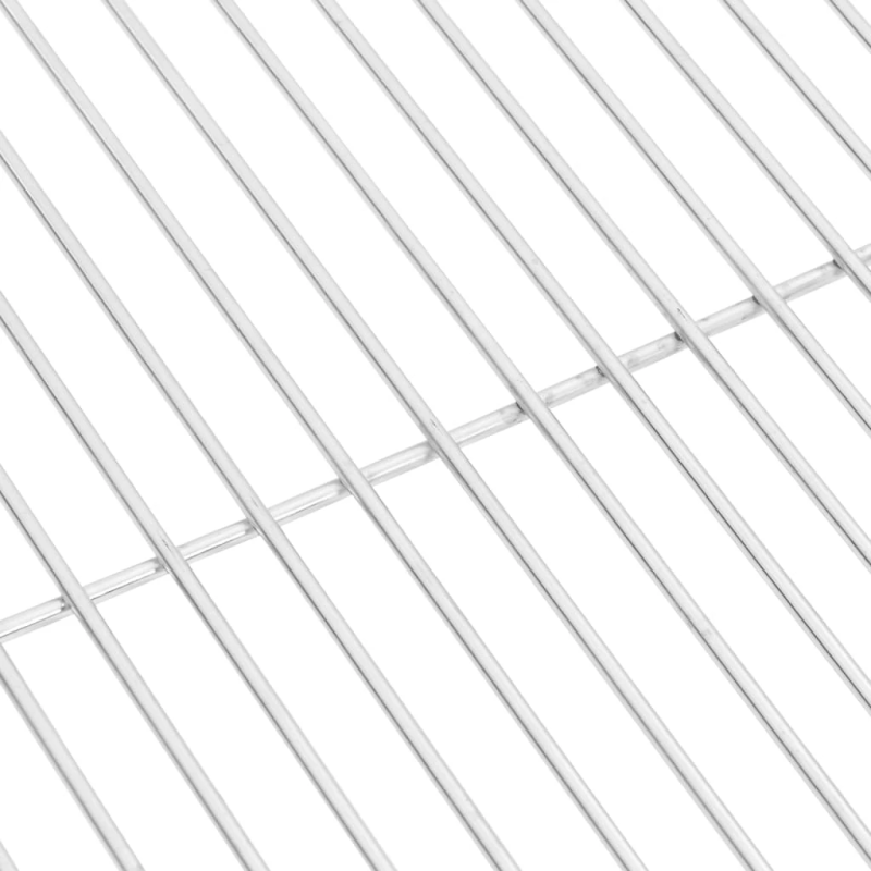 vidaXL grila reste, apaļa, DIA47 cm, 304. klases nerūsējošais tērauds