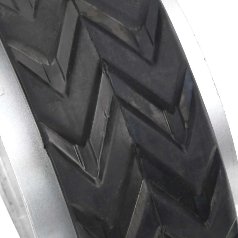 vidaXL piekabes atbalsta ritenis, DIA19,5x10 cm, gumija un alumīnijs