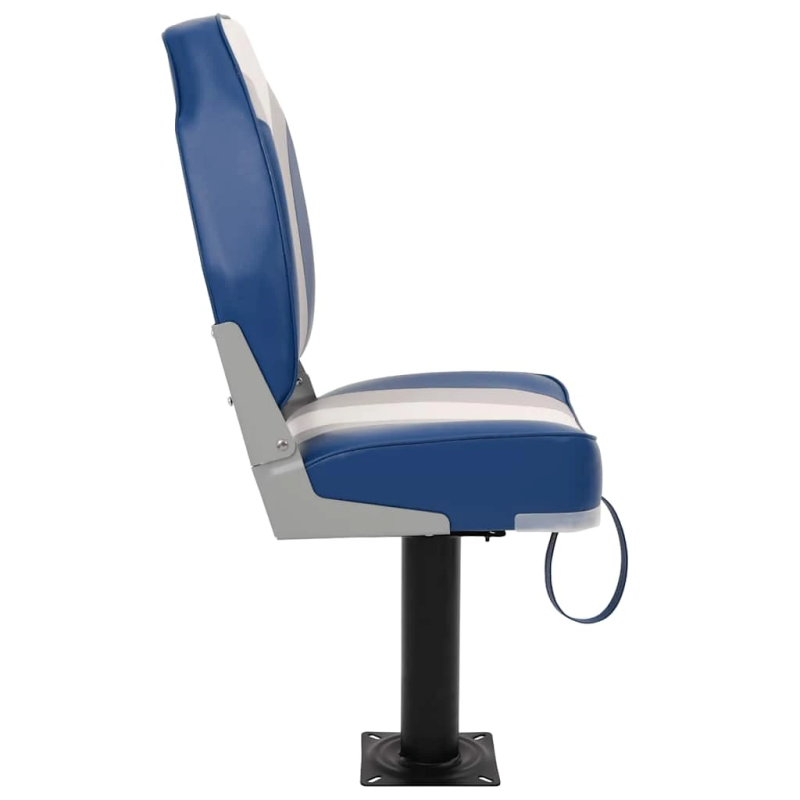 vidaXL 4-daļīgs salokāms laivas sēdeklis, augsta atzveltne