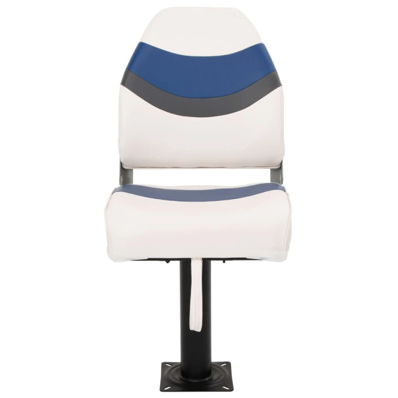 vidaXL 2-daļīgs salokāms laivas sēdeklis, augsta atzveltne