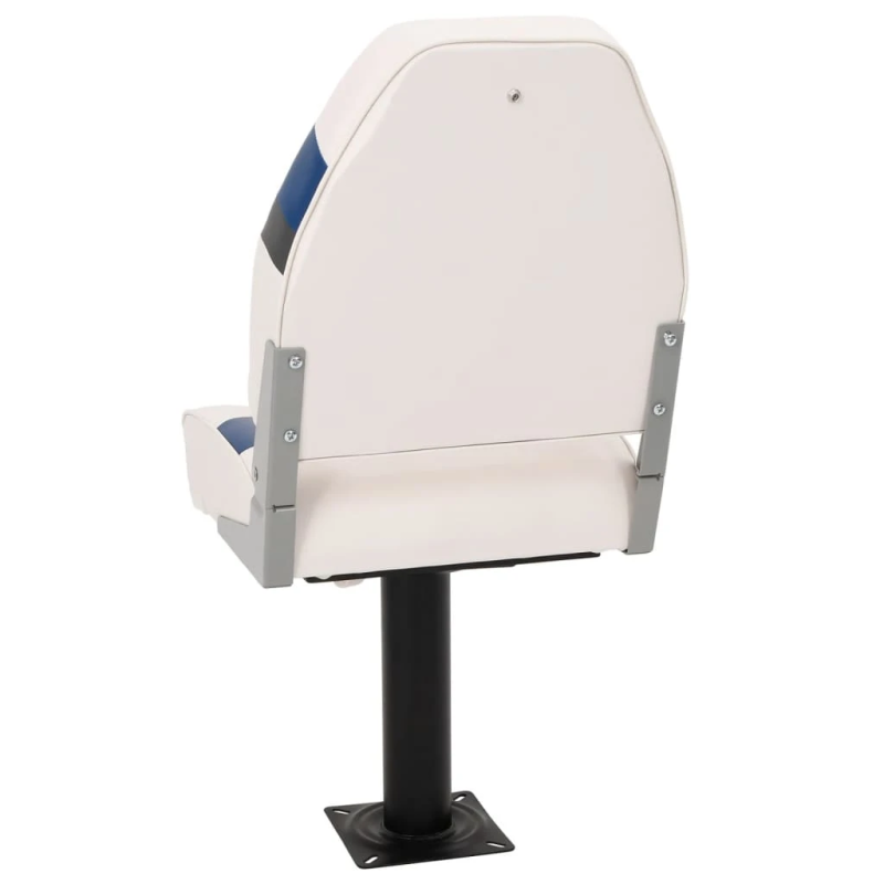 vidaXL 4-daļīgs salokāms laivas sēdeklis, augsta atzveltne