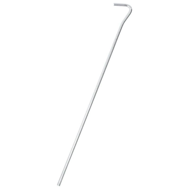 vidaXL telts mietiņi, 25 gab., 30 cm, DIA7 mm, cinkots tērauds