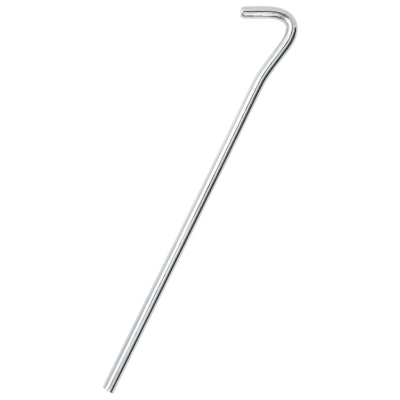 vidaXL telts mietiņi, 25 gab., 23 cm, DIA7 mm, cinkots tērauds